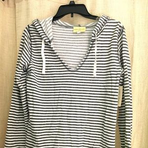 Bobbie Brooks Striped Hoodie
